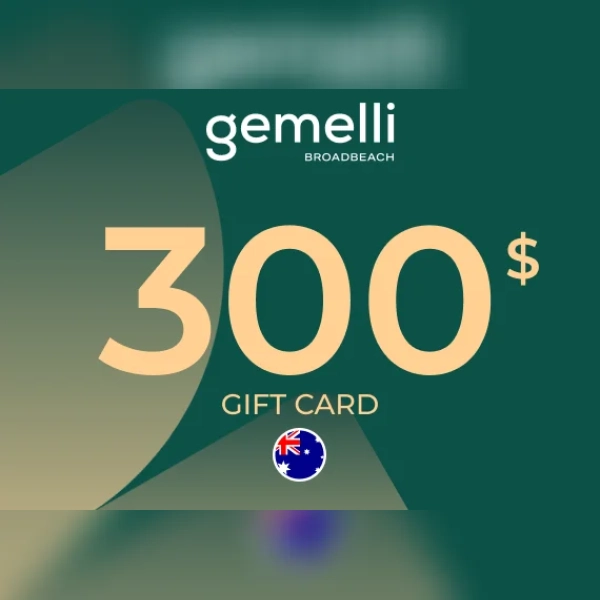 Gemelli Broadbeach Gift Card 300 AUD Key - AUSTRALIA