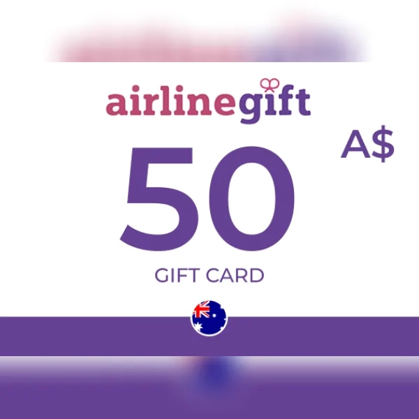 AirlineGift Gift Card 50 AUD Key - AUSTRALIA