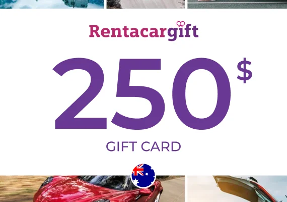 RentacarGift Gift Card 250 AUD