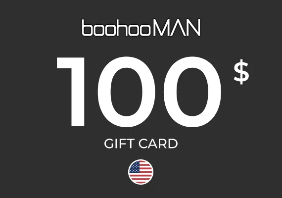 BoohooMAN Gift Card 100 USD