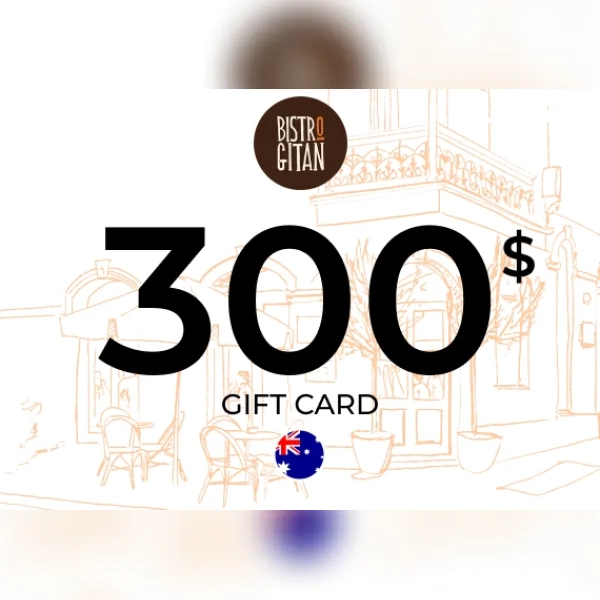 Bistro Gitan Gift Card 300 AUD Key - AUSTRALIA