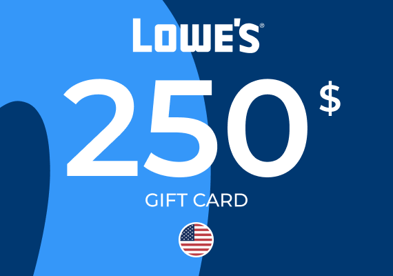 Lowe's Gift Card 250 USD
