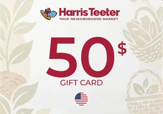 Harris Teeter Gift Card 50 USD