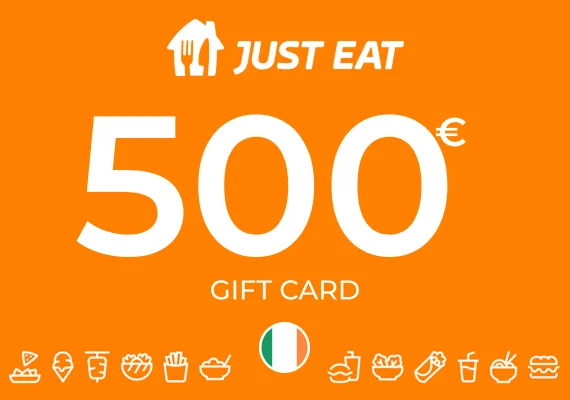 Just Eat Gift Card 500 EUR