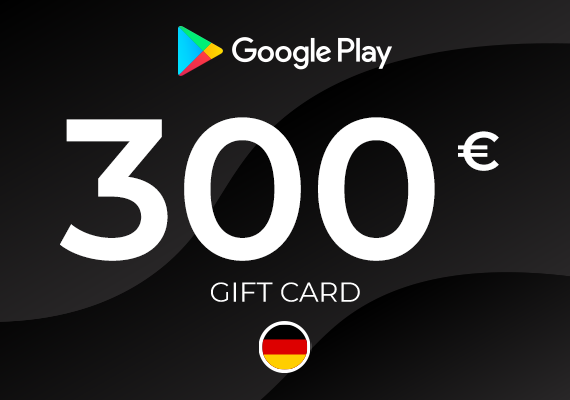 Google Play Gift Card 300 EUR