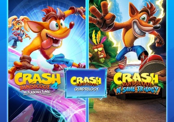 Crash Bandicoot - Quadrilogy Bundle (Xbox One / Xbox Series X|S) Crash Bandicoot - Quadrilogy Bundle (Xbox One / Xbox Series X|S)