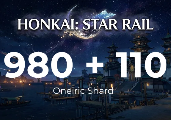 Honkai: Star Rail - 980+110 Oneiric Shard