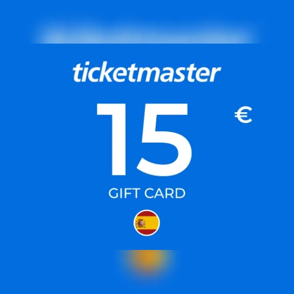 Ticketmaster Gift Card 15 EUR Key - SPAIN