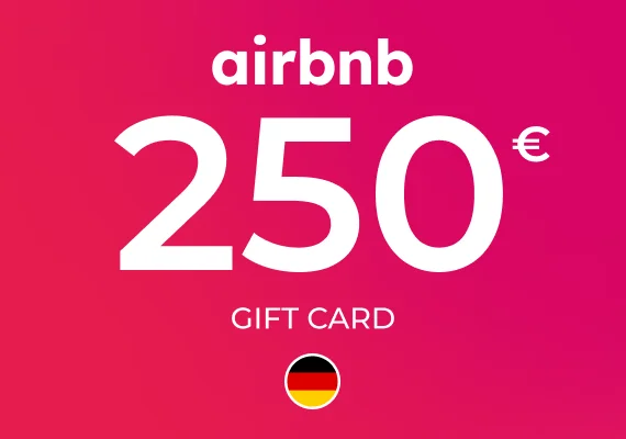 Airbnb Gift Card 250 EUR (DE)