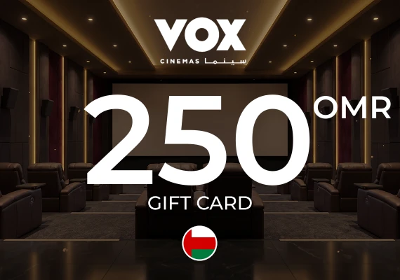 VOX Cinemas Gift Card 250 OMR 