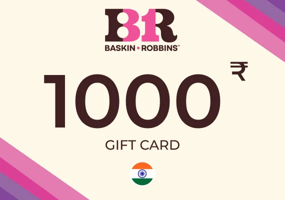 Baskin-Robbins Gift Card 1000 INR