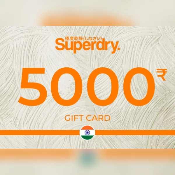 Superdry Gift Card 5000 INR Key - INDIA