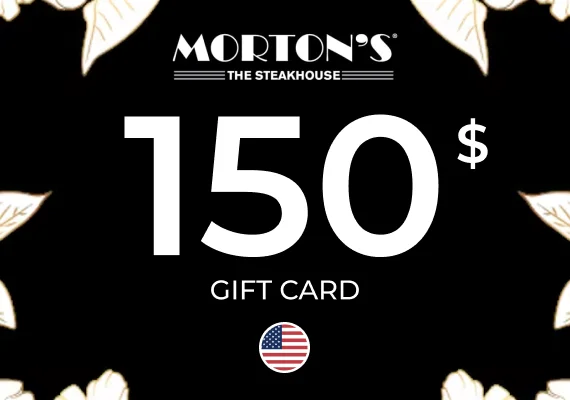Morton's The Steakhouse Gift Card 150 USD