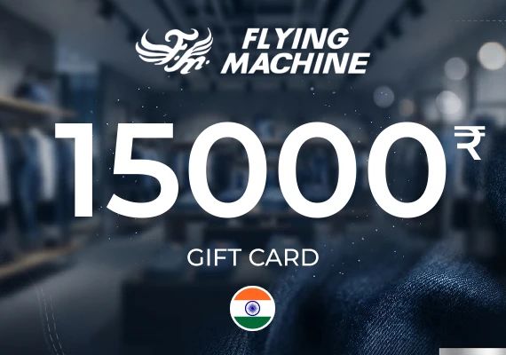 Flying Machine Gift Card 15000 INR
