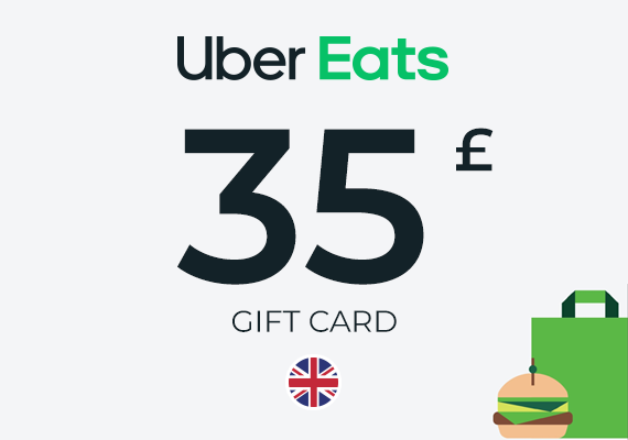 Uber Eats Gift Card 35 GBP