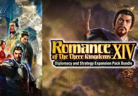 ROMANCE OF THE THREE KINGDOMS XIV: Diplomacy and Strategy Expansion Pack Bundle (PC) ROMANCE OF THE THREE KINGDOMS XIV: Diplomacy and Strategy Expansion Pack Bundle (PC)