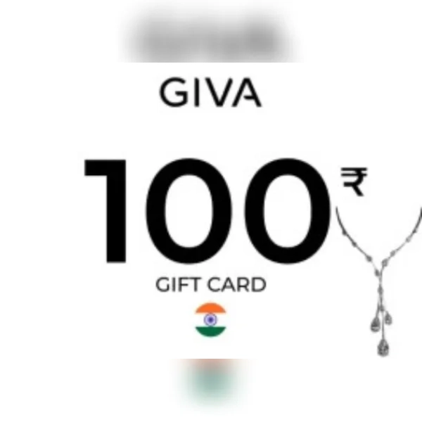 GIVA Gift Card 100 INR Key - INDIA
