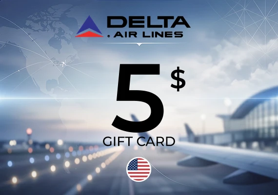Delta Airlines Gift Card 5 USD