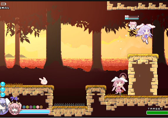 Rabi-Ribi offers a 2D exploration platformer experience with a focus on non-linear gameplay. Rabi-Ribi offers a 2D exploration platformer experience with a focus on non-linear gameplay.