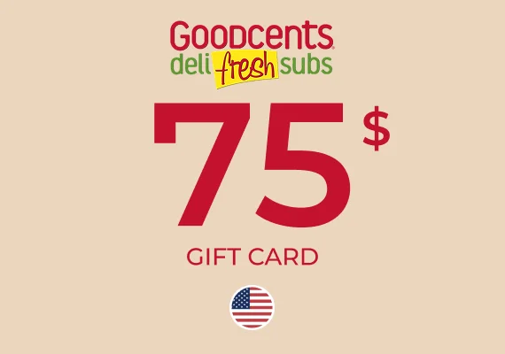 Goodcents Deli Gift Card 75 USD Key - UNITED STATES