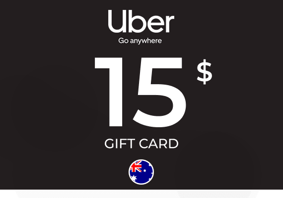 Uber Rides Gift Card 15 AUD