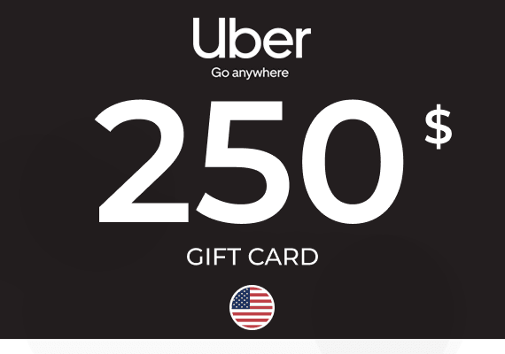 Uber Gift Card 250 USD
