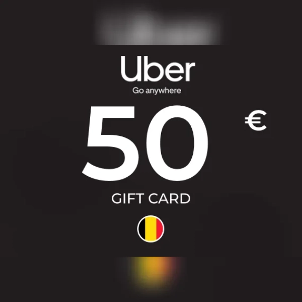 Uber Gift Card 50 EUR Key - BELGIUM