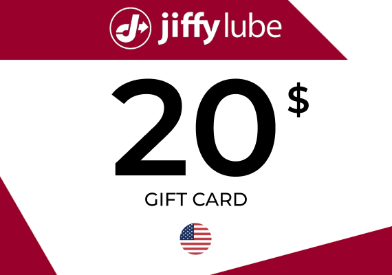 Jiffy Lube Gift Card 20 USD