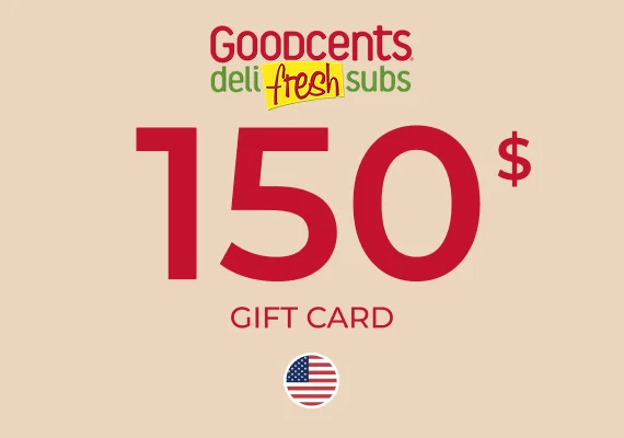 Goodcents Deli Gift Card 150 USD Key - UNITED STATES