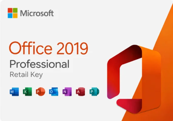 MS Office 2019 Professional Retail Key 