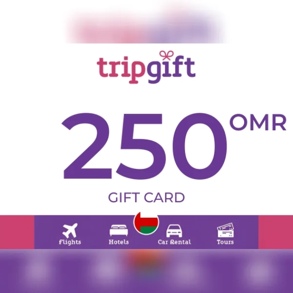 TripGift Gift Card 250 OMR Key - OMAN