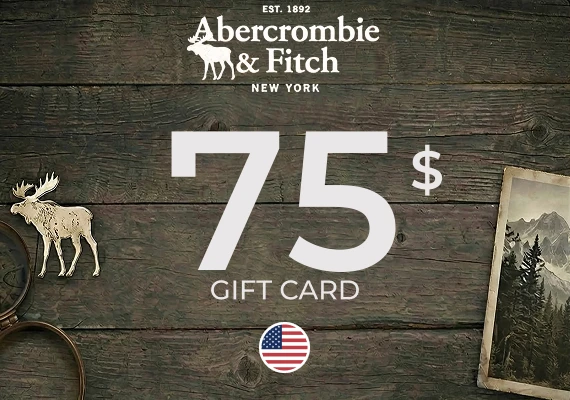 Abercrombie & Fitch Gift Card 75 USD 