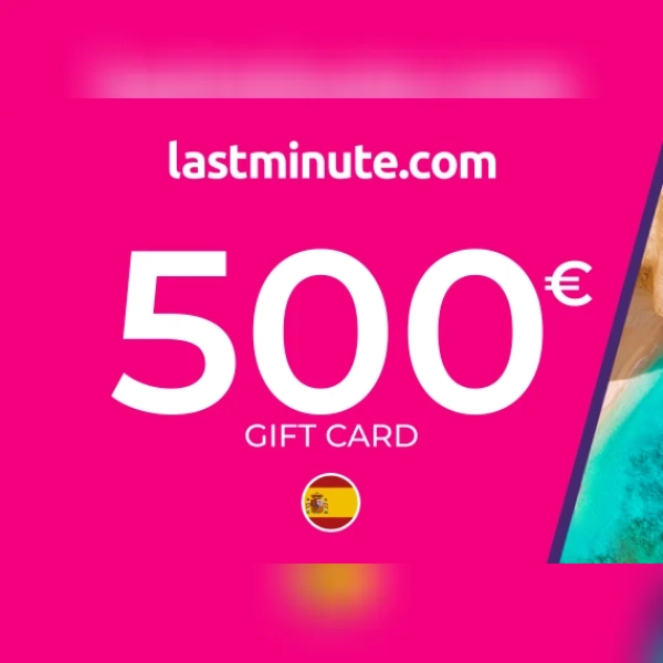 lastminute.com Hotel Gift Card 500 EUR Key - SPAIN
