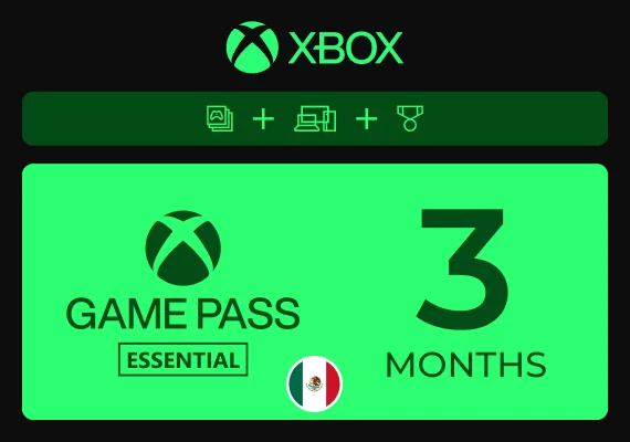 Xbox Game Pass Core (Essential) 3 Months   Xbox Game Pass Core (Essential) 3 Months