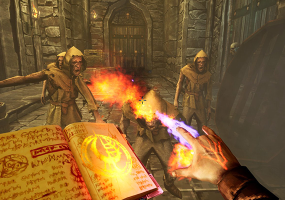Battle your way through relentless adversaries, utilizing weapons, skills, and spells to conquer daunting challenges. Battle your way through relentless adversaries, utilizing weapons, skills, and spells to conquer daunting challenges.