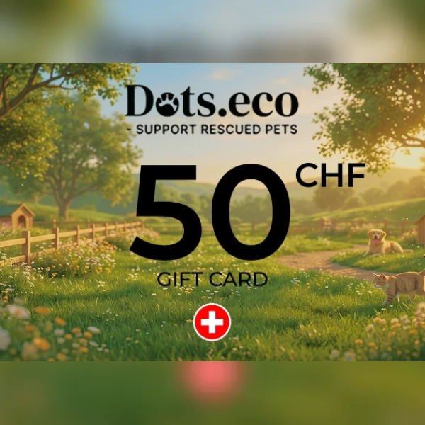 Dots.eco - Support Rescued Pets Gift Card 50 CHF Key - SWITZERLAND