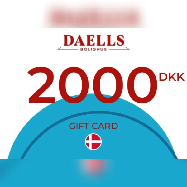 Daells Bolighus Gift Card 2000 DKK Key - DENMARK
