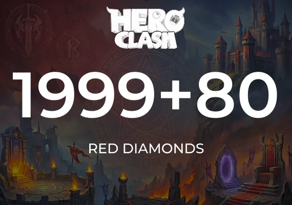 Hero Clash - 1999 + 80 Red Diamonds