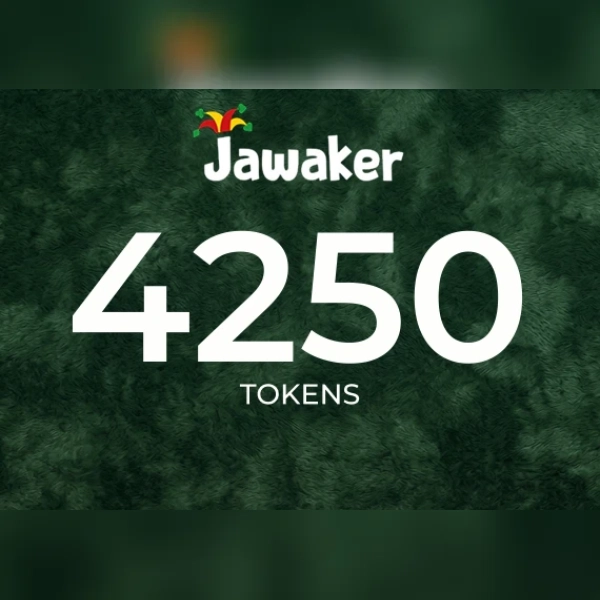 Jawaker - 4250 Token Direct Top-Up - GLOBAL
