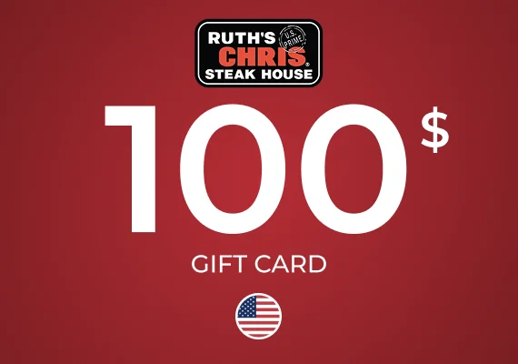 Ruth's Chris Steak House Gift Card 100 USD
