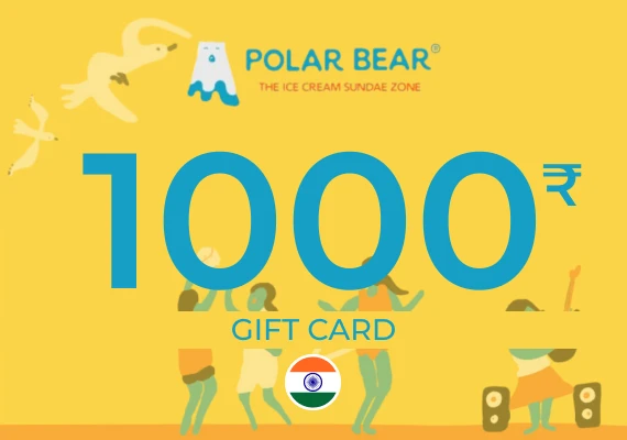 Polar Bear Gift Card 1000 INR