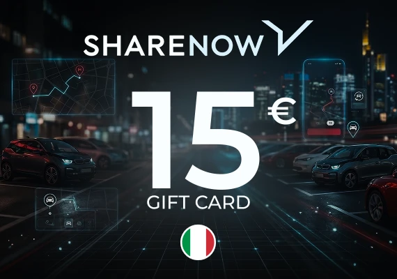 Share Now Gift Card 15 EUR