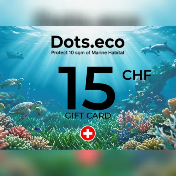 Dots.eco - Protect 10 sqm of Marine Habitat Gift Card 15 CHF Key - SWITZERLAND