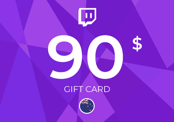 Twitch Gift Card 90 AUD Twitch Gift Card 90 AUD
