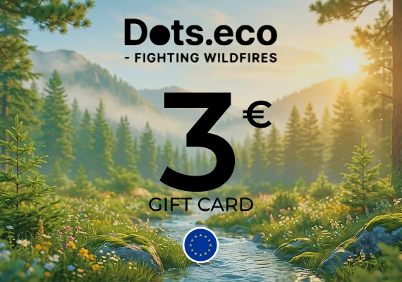 Dots.eco - Fighting Wildfires Gift Card 3 EUR