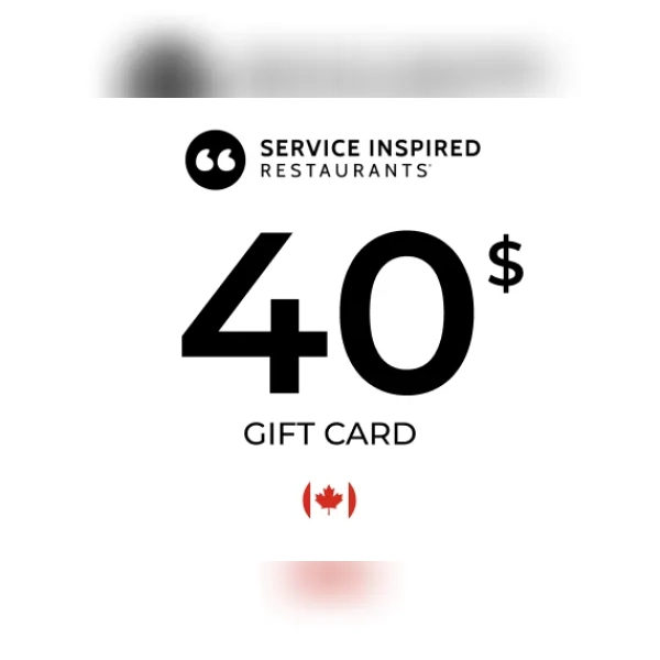 SIR Corp. Gift Card 40 CAD Key - CANADA