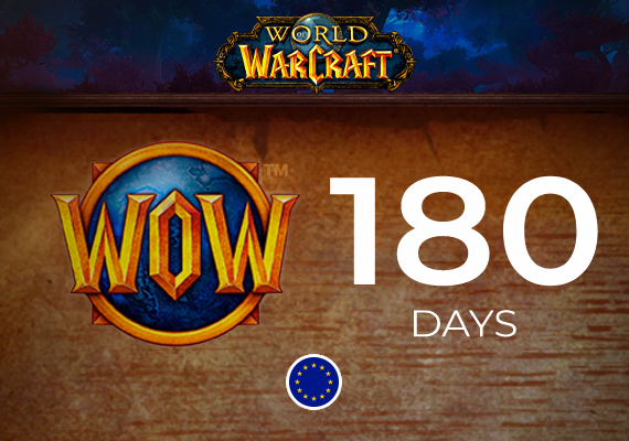 World of Warcraft 180-days time card World of Warcraft 180-days time card
