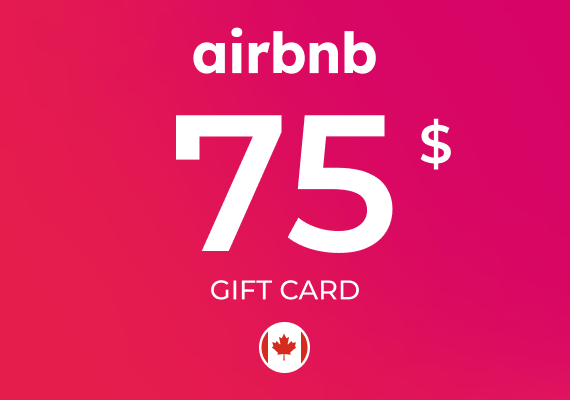 Airbnb Gift Card 75 CAD