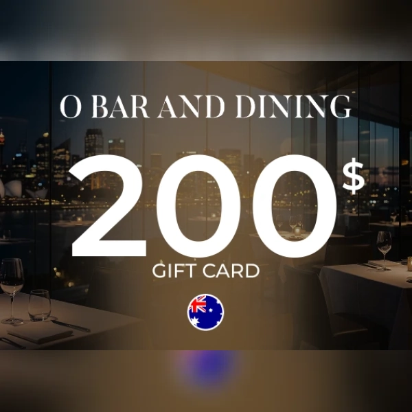 O Bar and Dining Gift Card 200 AUD Key - AUSTRALIA