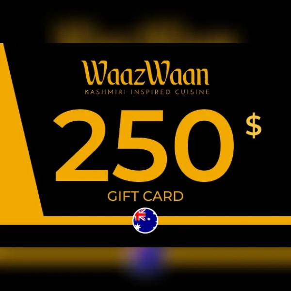 WaazWaan Gift Card 250 AUD Key - AUSTRALIA